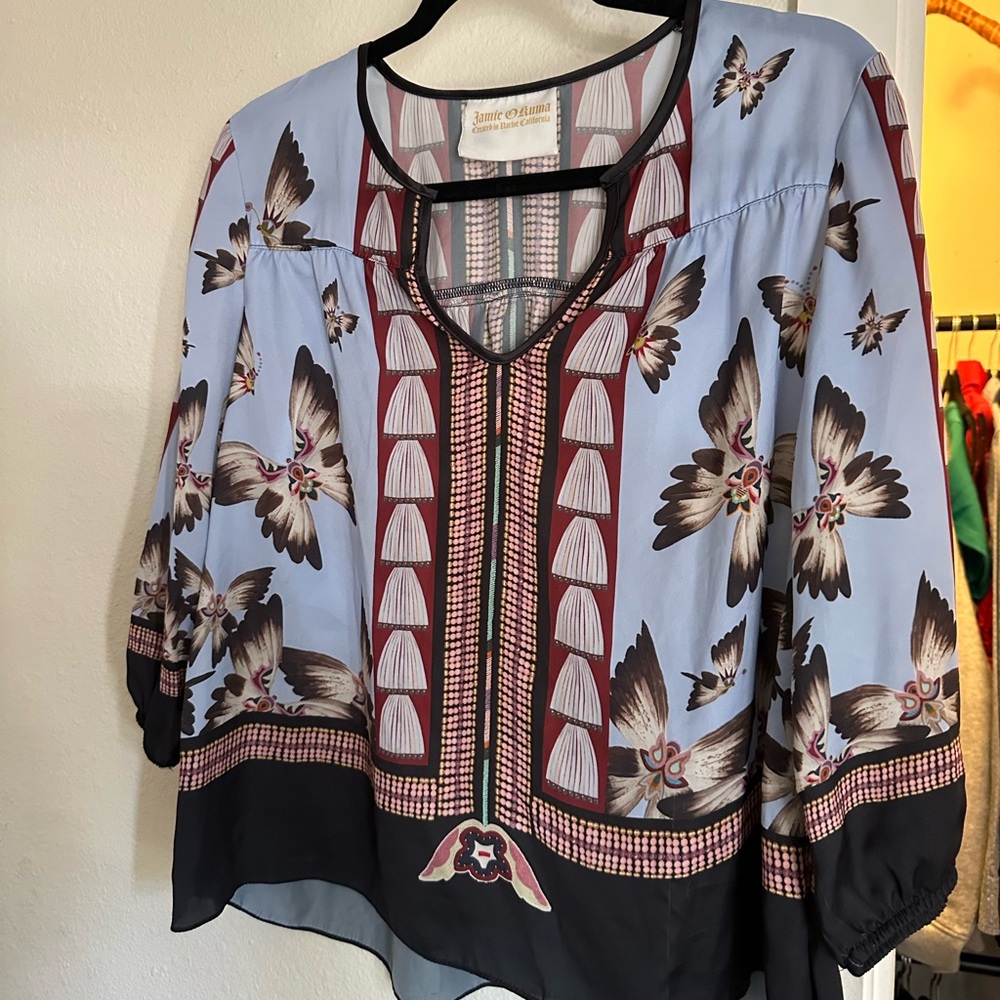 Jamie Okuma Dentalium drop blouse